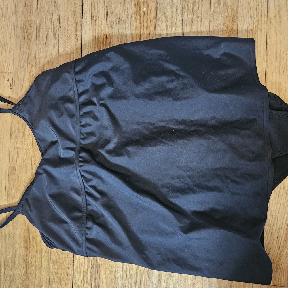 Black Halter Swimsuit Top